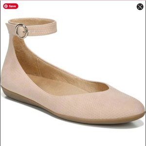 Naturalizer Valentina Ballet Flat with Ankle Strap Sz 9